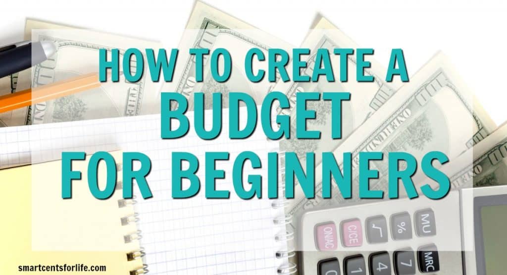 Are you looking to create your first budget? This budgeting for beginners guide will show you how you can take control of your finances and save money! Learn how to budget your money with this simple step by step guide. You can stop living paycheck to paycheck by creating a budget that works! A FREE monthly budget worksheet printable included! How to budget for beginners, how to budget, money saving tips, budgeting tips, how to create a budget, how to save money
