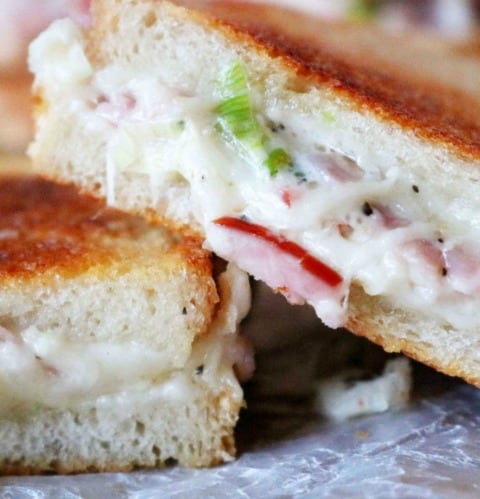 ham and gruyere cheese sandwich