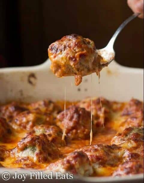 meatball casserole parmesan