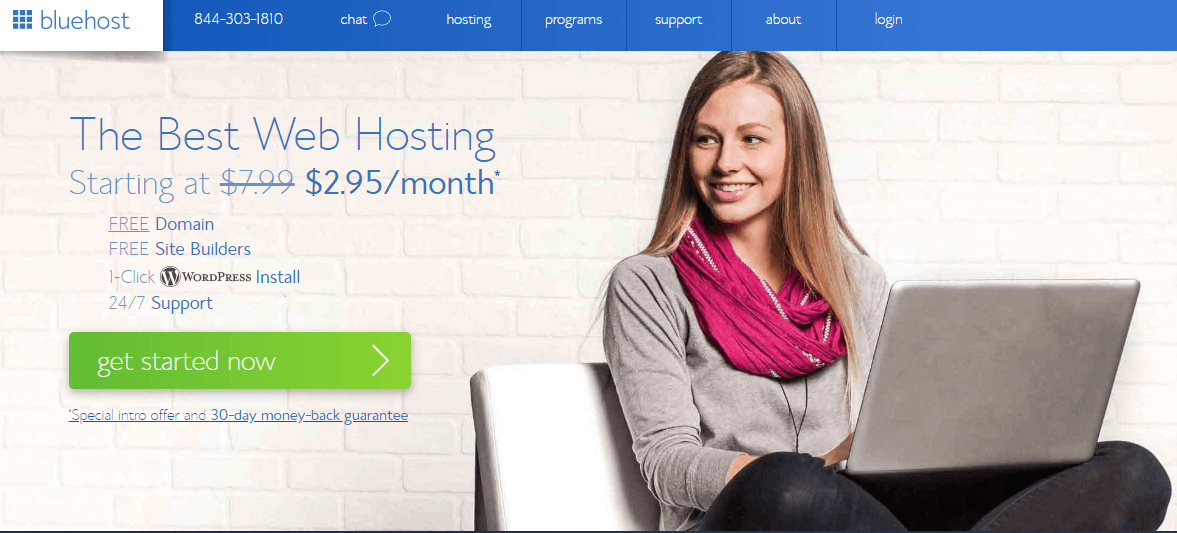 how to start a blog with bluehost
