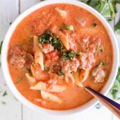 Slow Cooker Tuscan Soup