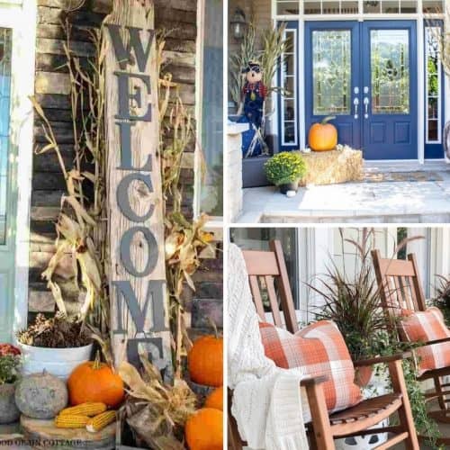 21 Inspiring Fall Front Porch Decorating Ideas You Can Try This Year!