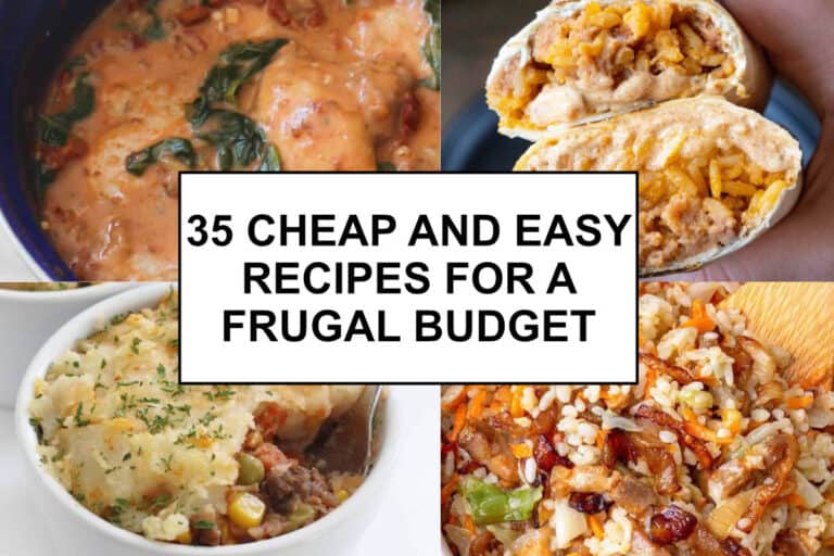 Cheap and Easy Recipes hero image for a blog post