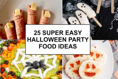 25 Super Easy Halloween Party Food Ideas to try this year!