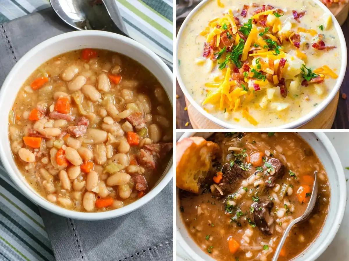 24 Easy Crockpot Soup Recipes - Insanely Good