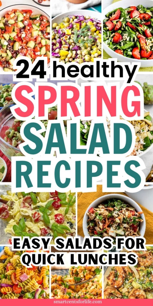 Spring Lunches 25 Healthy Spring Salad Recipes for Light and Fresh Meals