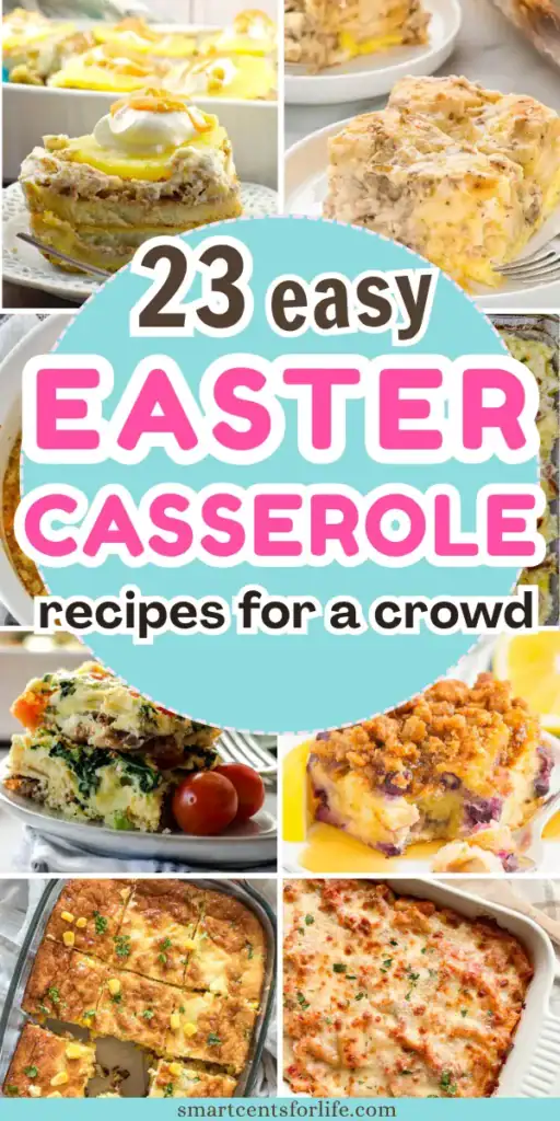 Easy Easter Recipes - easy easter casserole recipes for a crowd including breakfast and dinner casseroles for brunch and holiday meals